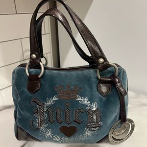 vintage Juicy Couture bowler handbag